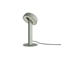 tiptoe - lampe de table nod - gris - 12 x 12 x 25 cm - métal, aluminium