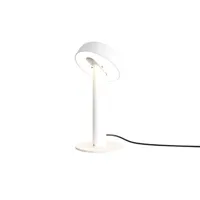 tiptoe - lampe de table nod - blanc - 12 x 12 x 25 cm - métal, aluminium
