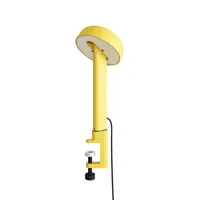 tiptoe - lampe de table nod - jaune - 12 x 12 x 34 cm - métal, aluminium