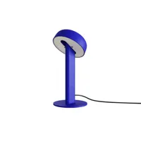tiptoe - lampe de table nod - bleu - 12 x 12 x 25 cm - métal, aluminium