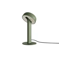 tiptoe - lampe de table nod - vert - 12 x 12 x 25 cm - métal, aluminium