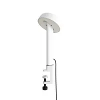 tiptoe - lampe de table nod - blanc - 12 x 12 x 34 cm - métal, aluminium